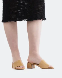 Mid Heels-L'INTERVALLE Fortunata Camel Leather