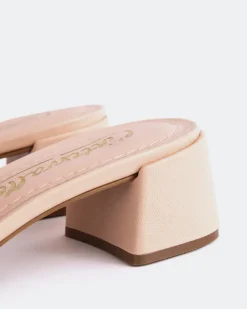 Mid Heels-L'INTERVALLE Fortunata Pink Leather