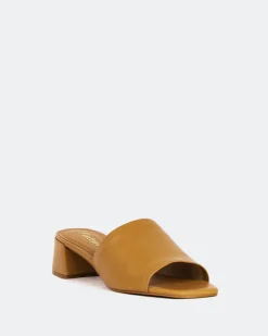 Mid Heels-L'INTERVALLE Fortunata Tan Leather