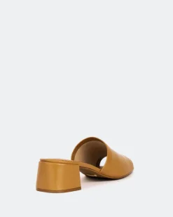 Mid Heels-L'INTERVALLE Fortunata Tan Leather