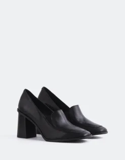 Pumps-L'INTERVALLE Gabiano Black Leather