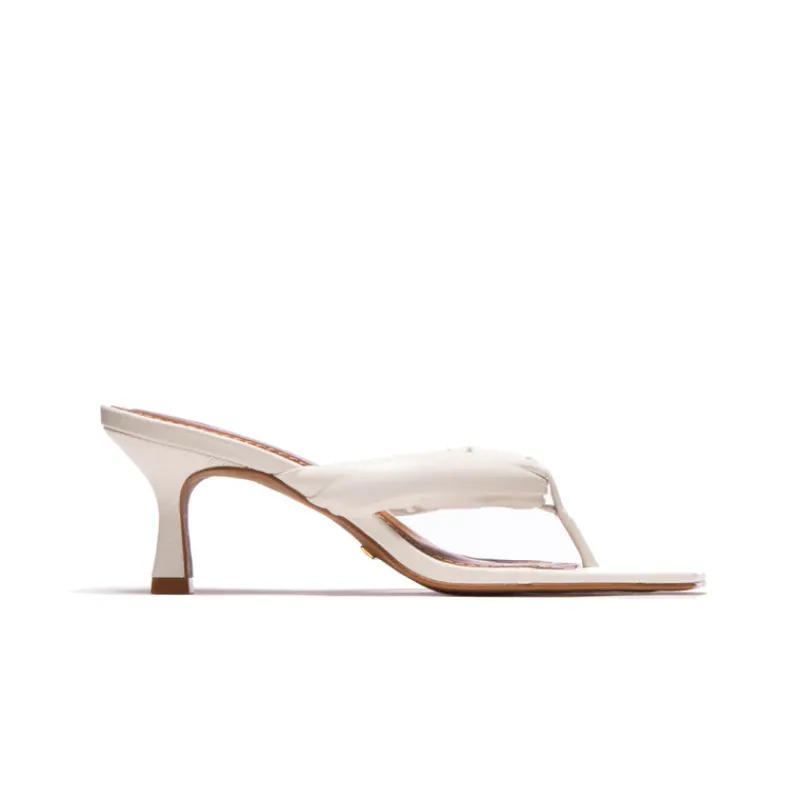 Mid Heels-L'INTERVALLE Gardenia White Leather