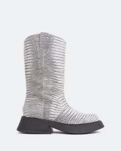 Ankle Boots-L'INTERVALLE Gaulle Bone Leather