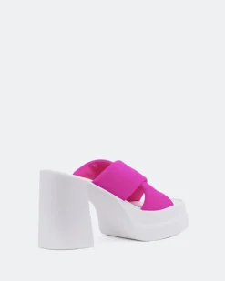 Platform-L'INTERVALLE Gela Fucshia Lycra