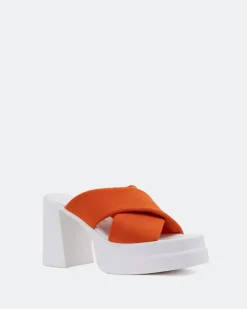 Platform-L'INTERVALLE Gela Orange Lycra