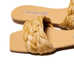 Flats-L'INTERVALLE Gella Natural Rafia