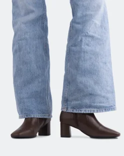 Ankle Boots-L'INTERVALLE Gillian Brown Leather
