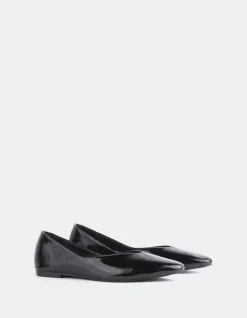 Ballerinas-L'INTERVALLE Glissandra Black Patent