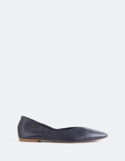Ballerinas-L'INTERVALLE Glissandra Navy Leather