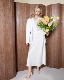 High Heels|Mules-L'INTERVALLE Gloxinia Off White Leather