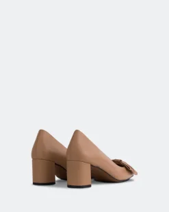 Pumps-L'INTERVALLE Grasten Tan Leather