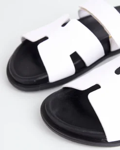 Flats-L'INTERVALLE Gustave White Leather