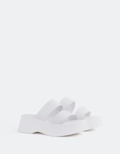 Platform-L'INTERVALLE Happy White Leather