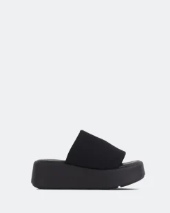 Platform-L'INTERVALLE Harlow Black Puff