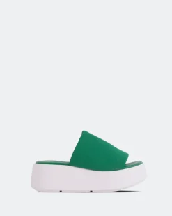 Platform-L'INTERVALLE Harlow Green Puff