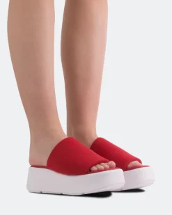 Platform-L'INTERVALLE Harlow Red Puff