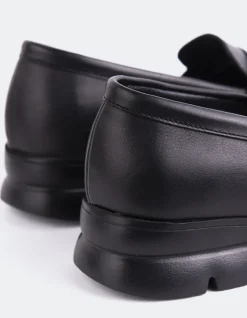 Loafers-L'INTERVALLE Harmani Black Leather