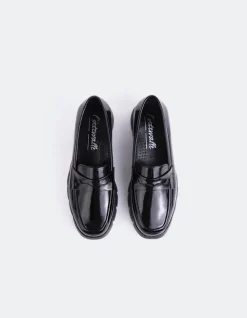 Loafers-L'INTERVALLE Harmani Black Patent