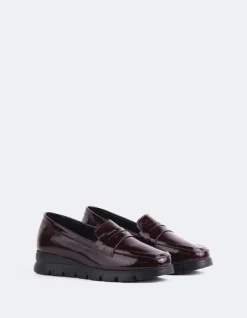 Loafers-L'INTERVALLE Harmani Burgundy Patent