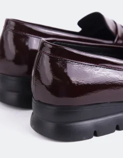 Loafers-L'INTERVALLE Harmani Burgundy Patent