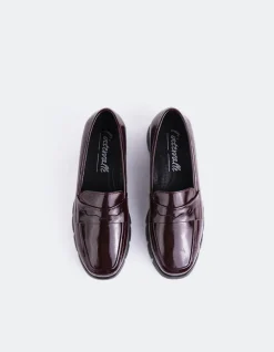Loafers-L'INTERVALLE Harmani Burgundy Patent