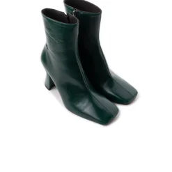 Ankle Boots-L'INTERVALLE Hartwell Green Leather