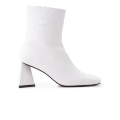 Ankle Boots-L'INTERVALLE Horgen White Leather
