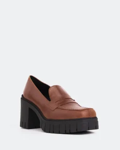 Loafers-L'INTERVALLE Hugo Tan Leather