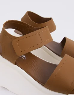 Wedges|Platform-L'INTERVALLE Ideal Tan Leather