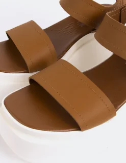 Wedges|Platform-L'INTERVALLE Ideal Tan Leather