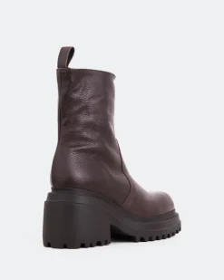 Ankle Boots-L'INTERVALLE Ike Brown Leather
