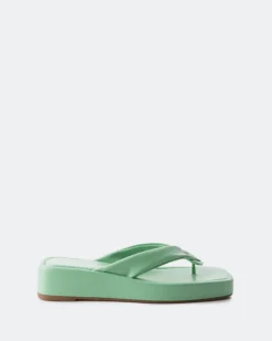 Flats-L'INTERVALLE Ismene Mint Leather