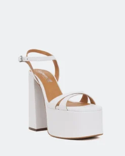 Platform-L'INTERVALLE Ives White Leather