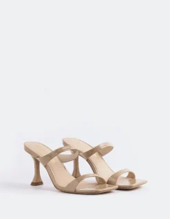 Mid Heels|Mules-L'INTERVALLE Jandira Nude Naplack