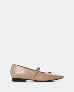 Mary-jane|Ballerinas-L'INTERVALLE Jaria Nude Leather
