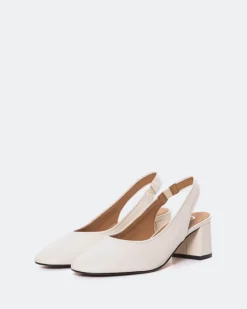 Slingbacks-L'INTERVALLE Jarotes Off White Leather