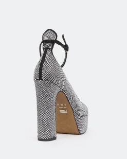 Platforms-L'INTERVALLE Jayne, Black Suede/Suède Noir