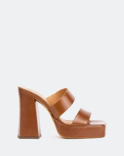 Platform-L'INTERVALLE Jinx Tan Leather/Cuir Ocre