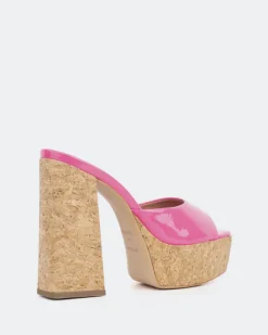 Platform-L'INTERVALLE Jolla, Pink Naplack/Naplack Rose