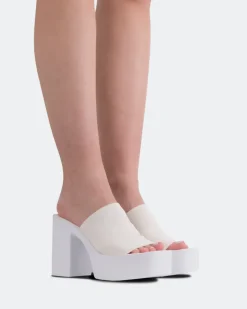 Platform-L'INTERVALLE Jourdan White Lycra