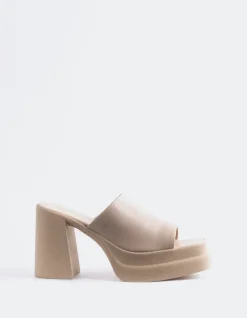 Platform-L'INTERVALLE Kalamata Nude Leather