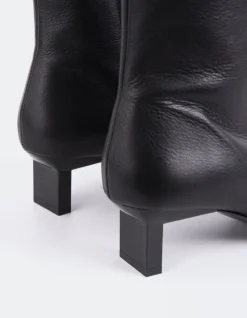 Ankle Boots-L'INTERVALLE Karylle Black Leather