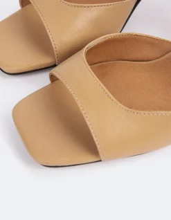 Mid Heels-L'INTERVALLE Kearny Camel Leather
