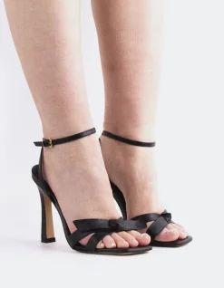 Strappy|High Heels-L'INTERVALLE Kiley Black Leather
