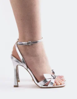 High Heels|Strappy-L'INTERVALLE Kiley Silver Leather