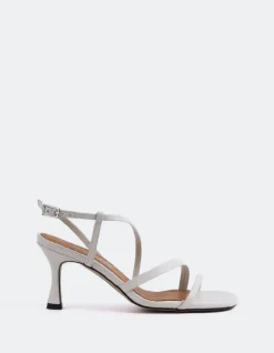 Strappy|Mid Heels-L'INTERVALLE Kowsky Off White Leather