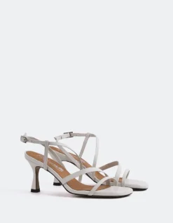 Strappy|Mid Heels-L'INTERVALLE Kowsky Off White Leather