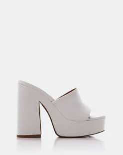 Platform-L'INTERVALLE Lalaria White Leather
