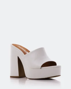 Platform-L'INTERVALLE Lalaria White Leather