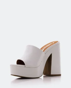 Platform-L'INTERVALLE Lalaria White Leather